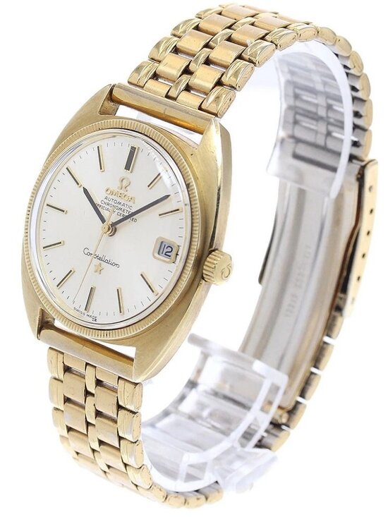 OMEGA Constellation CD168.027 YG Bezel Cal.564 Automatic Men\'s Watch_954309 main image 8
